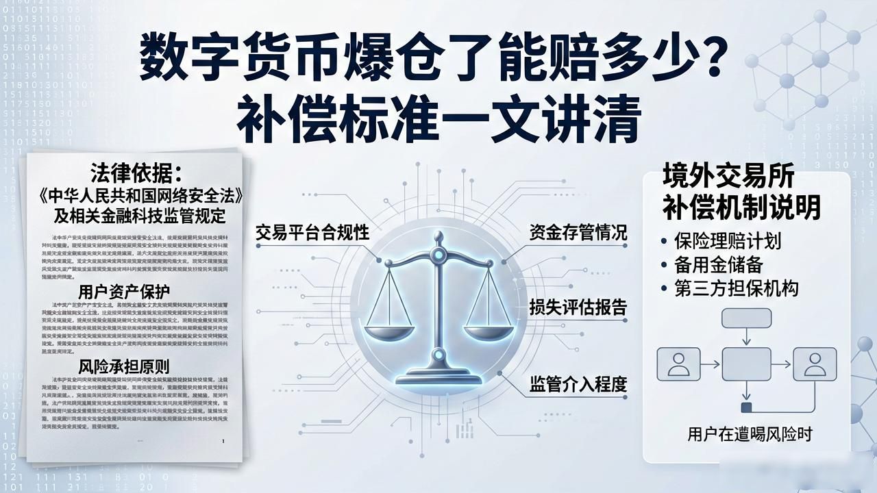 数字货币爆仓了能赔多少?补偿标准一文讲清