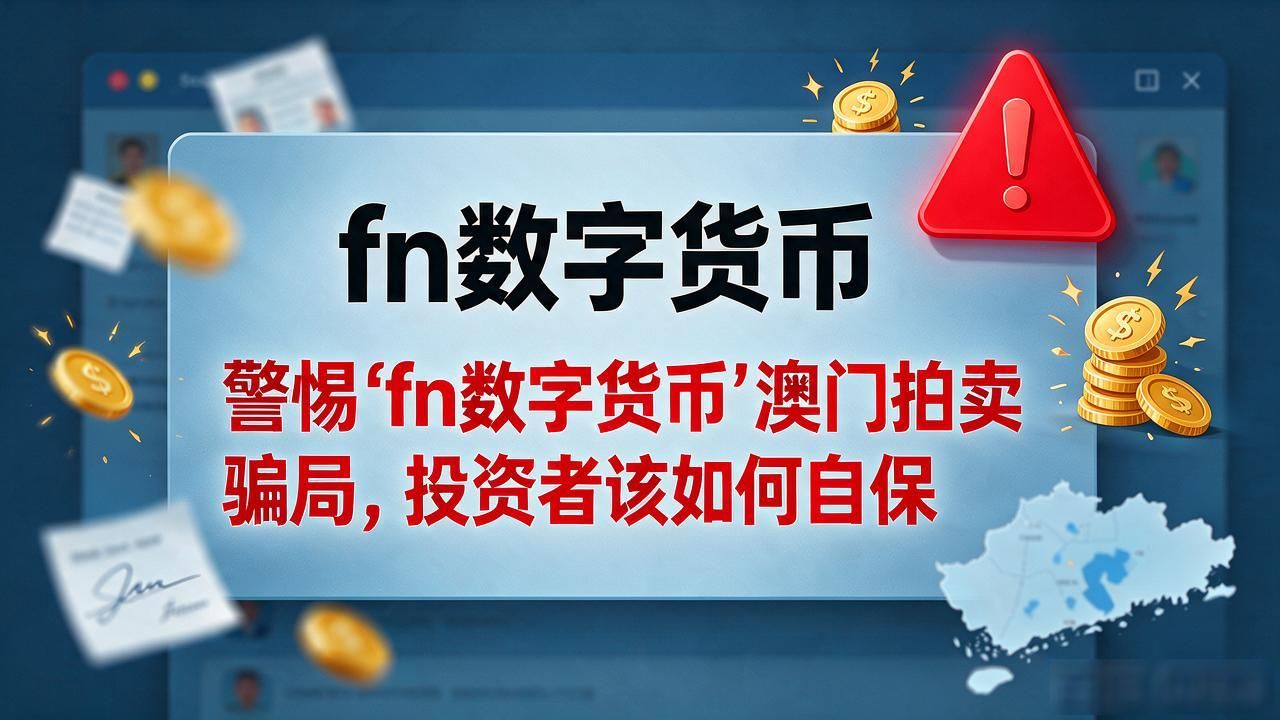 警惕"fn数字货币"澳门拍卖骗局,投资者该如何自保
