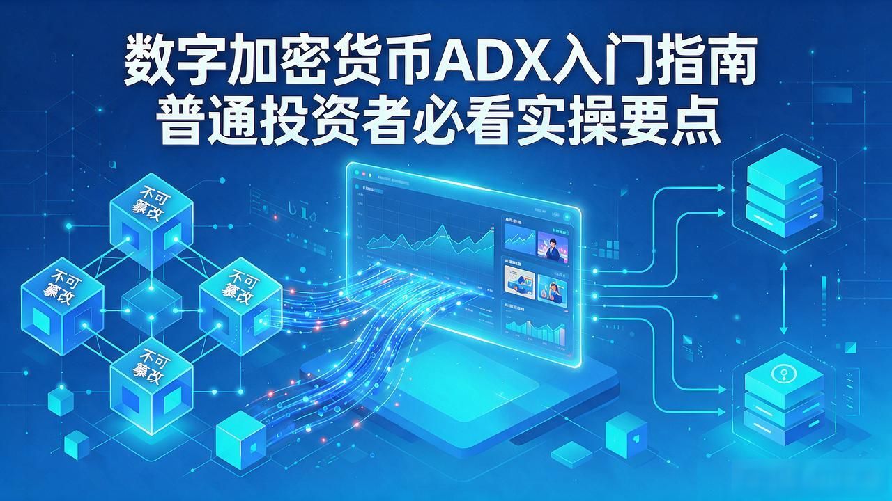 数字加密货币ADX入门指南 普通投资者必看实操要点