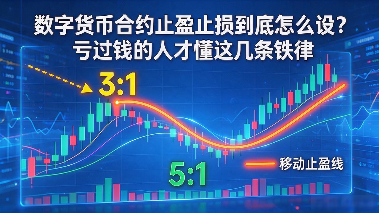 数字货币合约止盈止损到底怎么设?亏过钱的人才懂这几条铁律