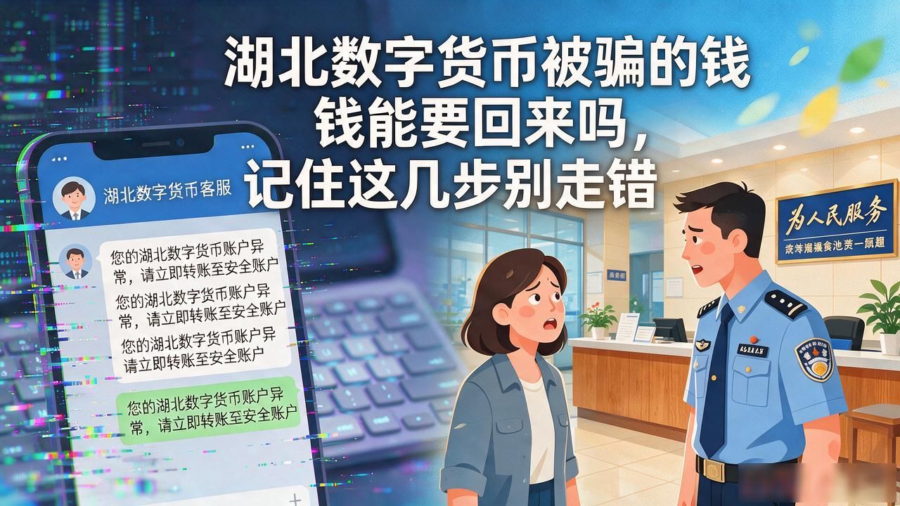 湖北数字货币被骗的钱能要回来吗,记住这几步别走错