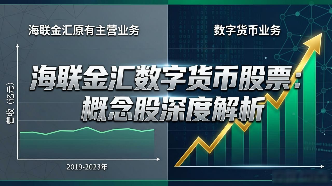海联金汇数字货币股票:概念股深度解析
