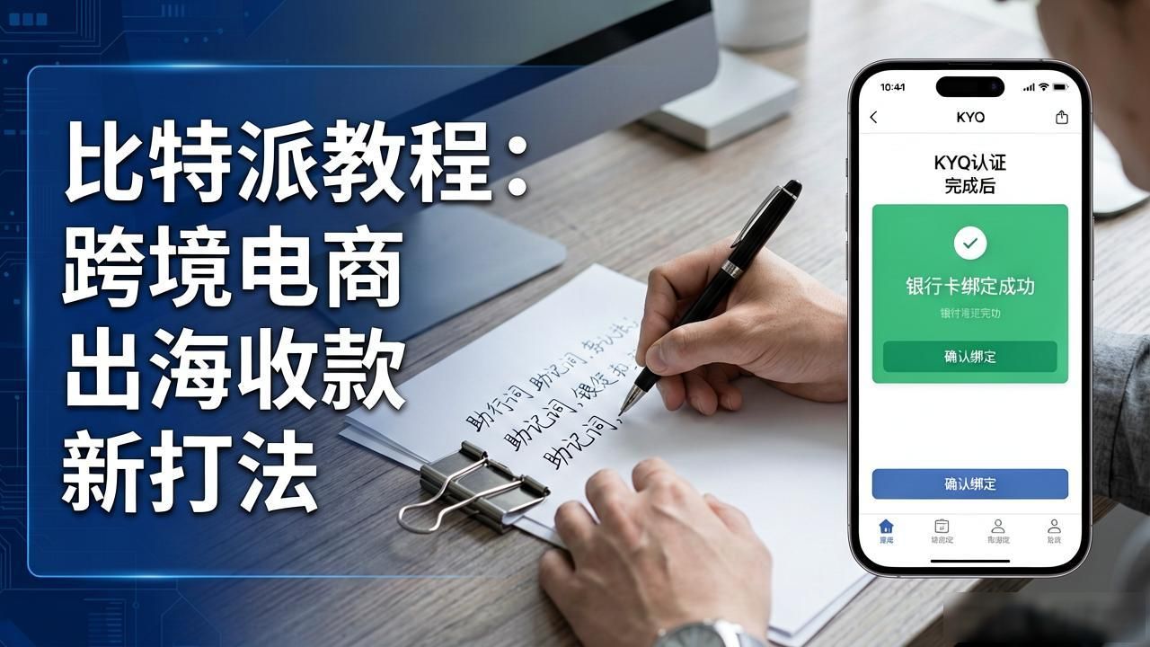 比特派教程:跨境电商出海收款新打法