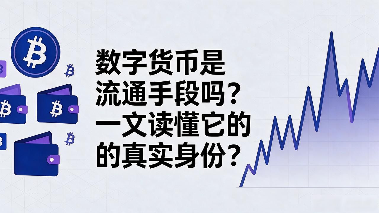 数字货币是流通手段吗?一文读懂它的真实身份