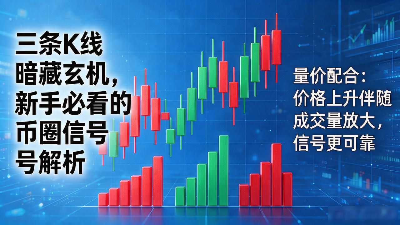 三条K线暗藏玄机,新手必看的币圈信号解析
