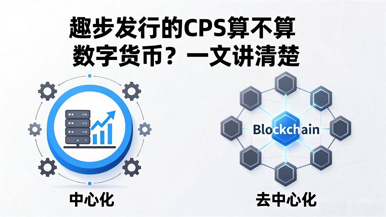 趣步发行的CPS算不算数字货币?一文讲清楚