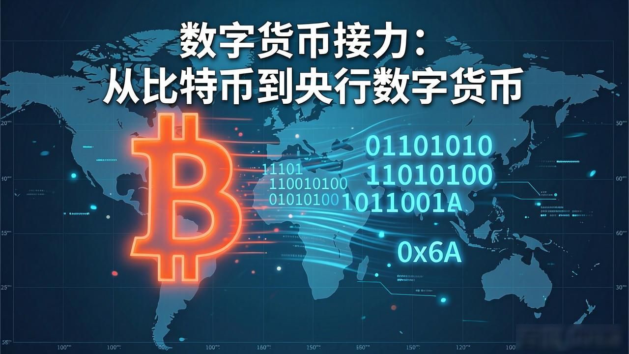 数字货币接力:从比特币到央行数字货币