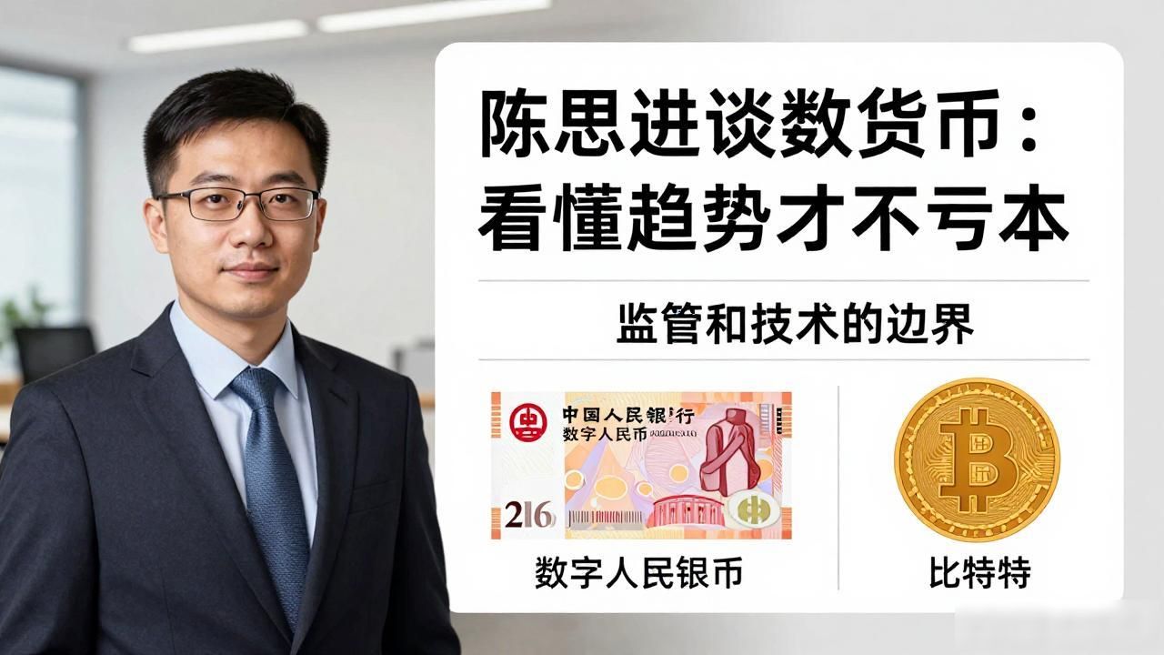 陈思进谈数字货币:看懂趋势才不亏本