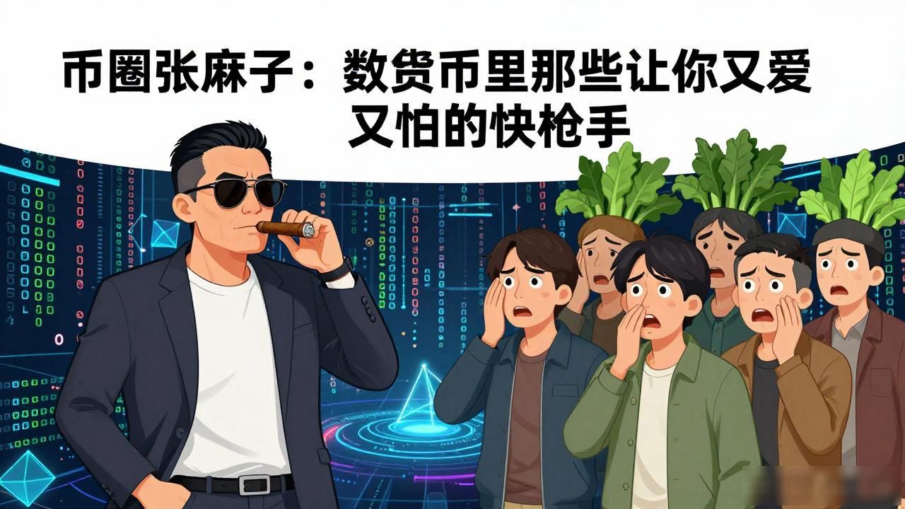 币圈张麻子:数字货币里那些让你又爱又怕的快枪手