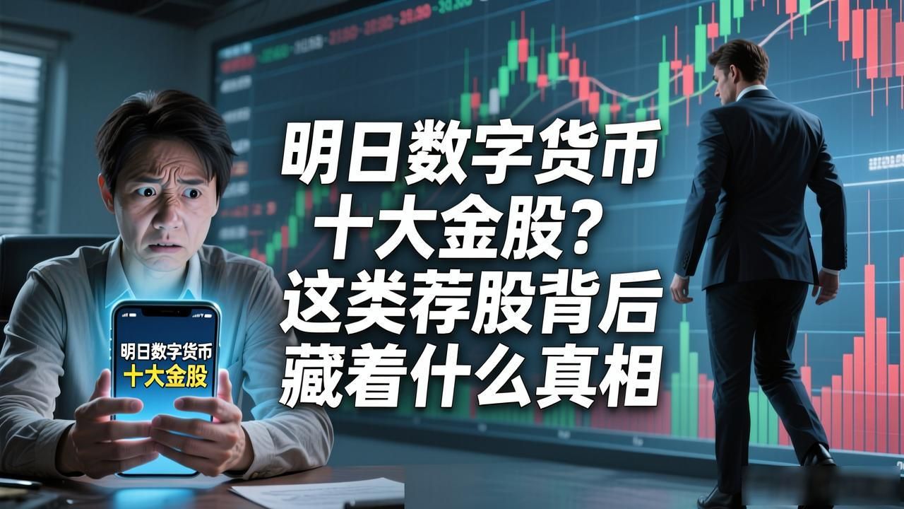 明日数字货币十大金股?这类荐股背后藏着什么真相