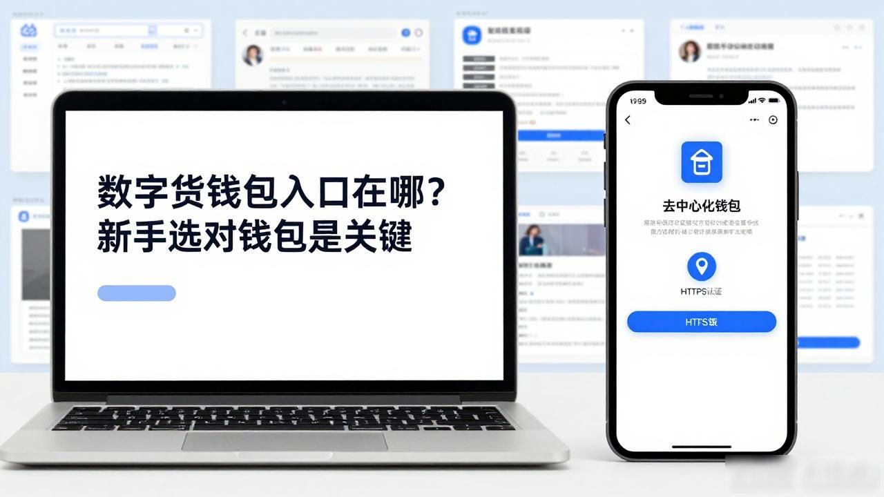 数字货币钱包入口在哪?新手选对钱包是关键