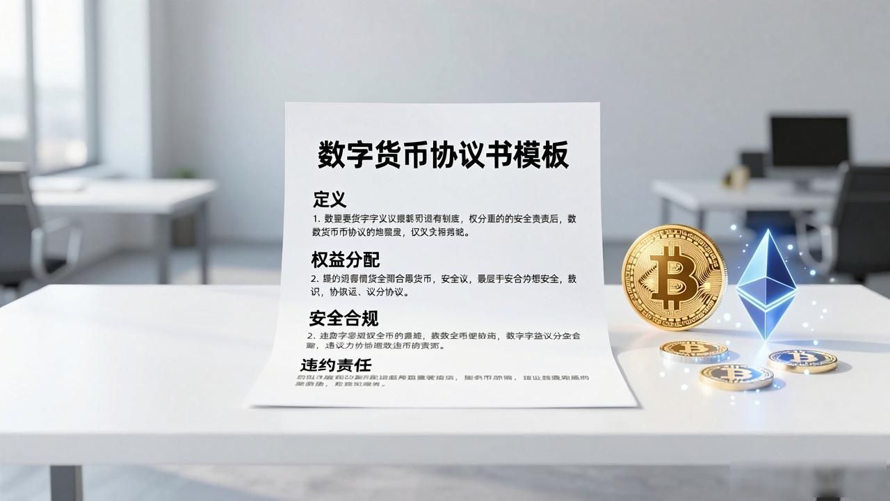 数字货币协议书模板:关键条款详解