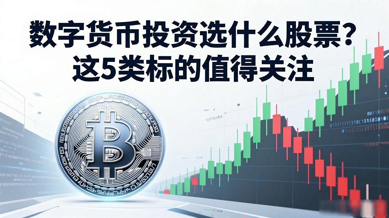 数字货币投资选什么股票?这5类标的值得关注
