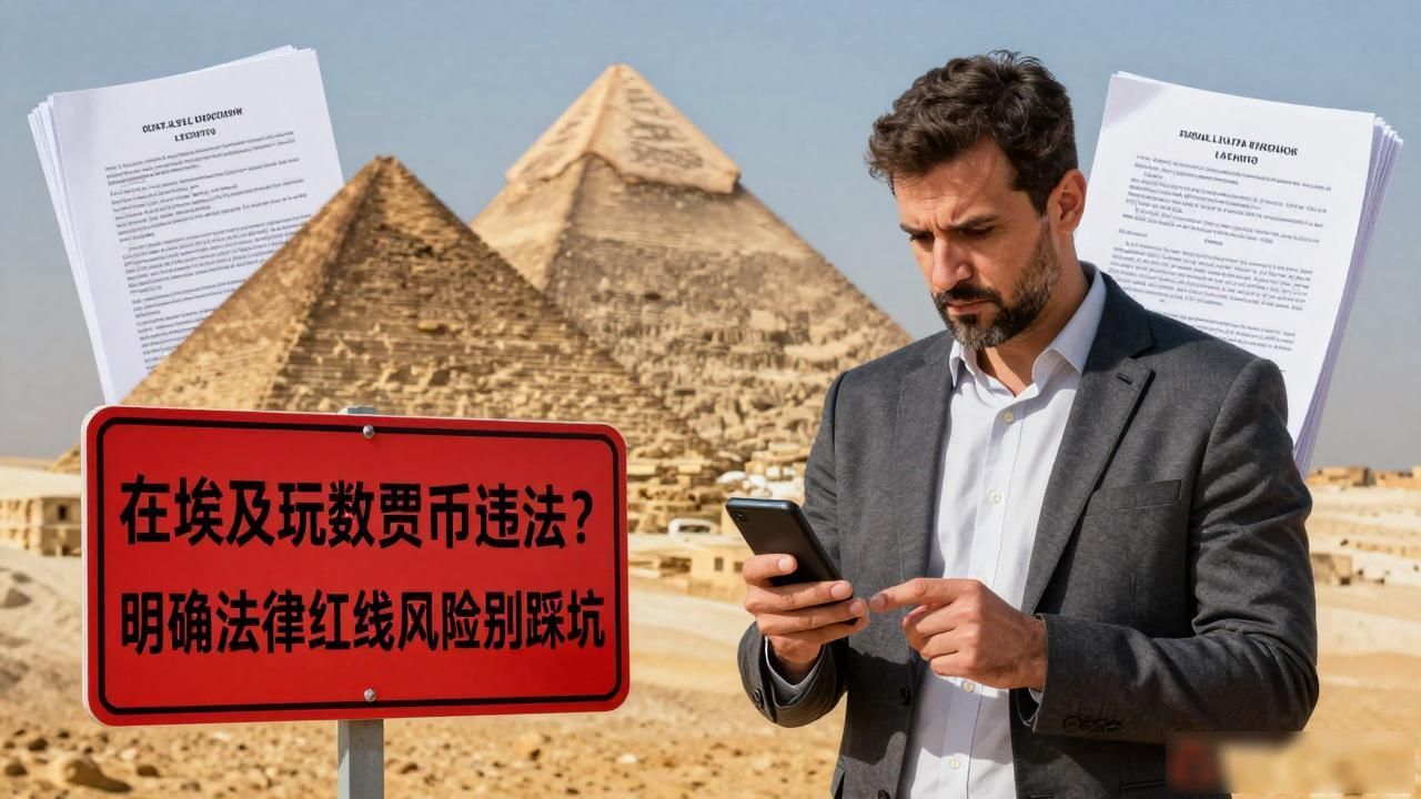 在埃及玩数字货币违法?明确法律红线风险别踩坑