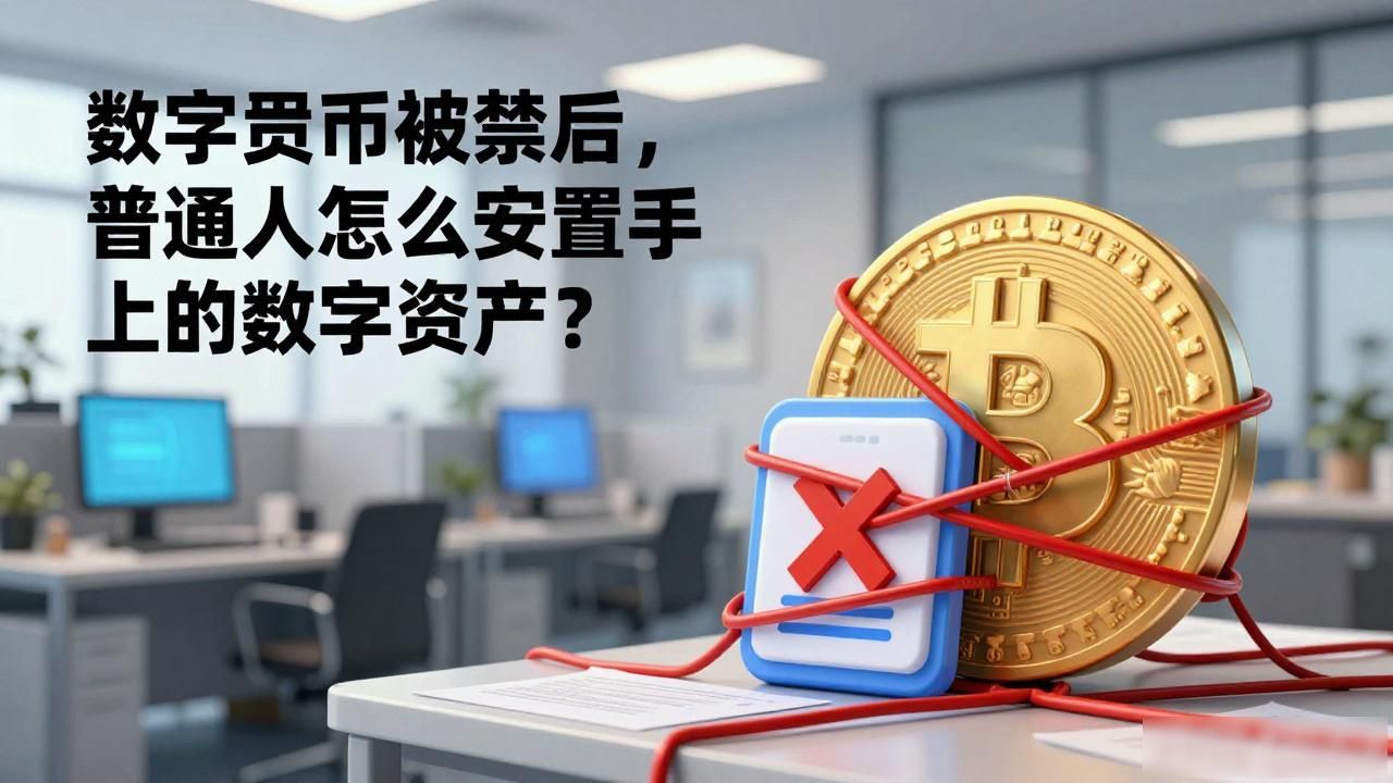 数字货币被禁后,普通人怎么安置手里的数字资产?