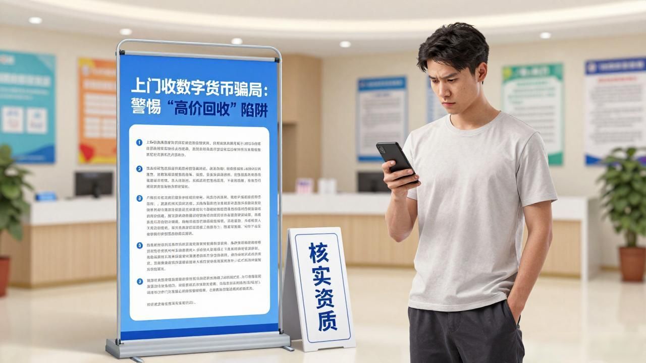 上门收数字货币骗局:警惕“高价回收”陷阱