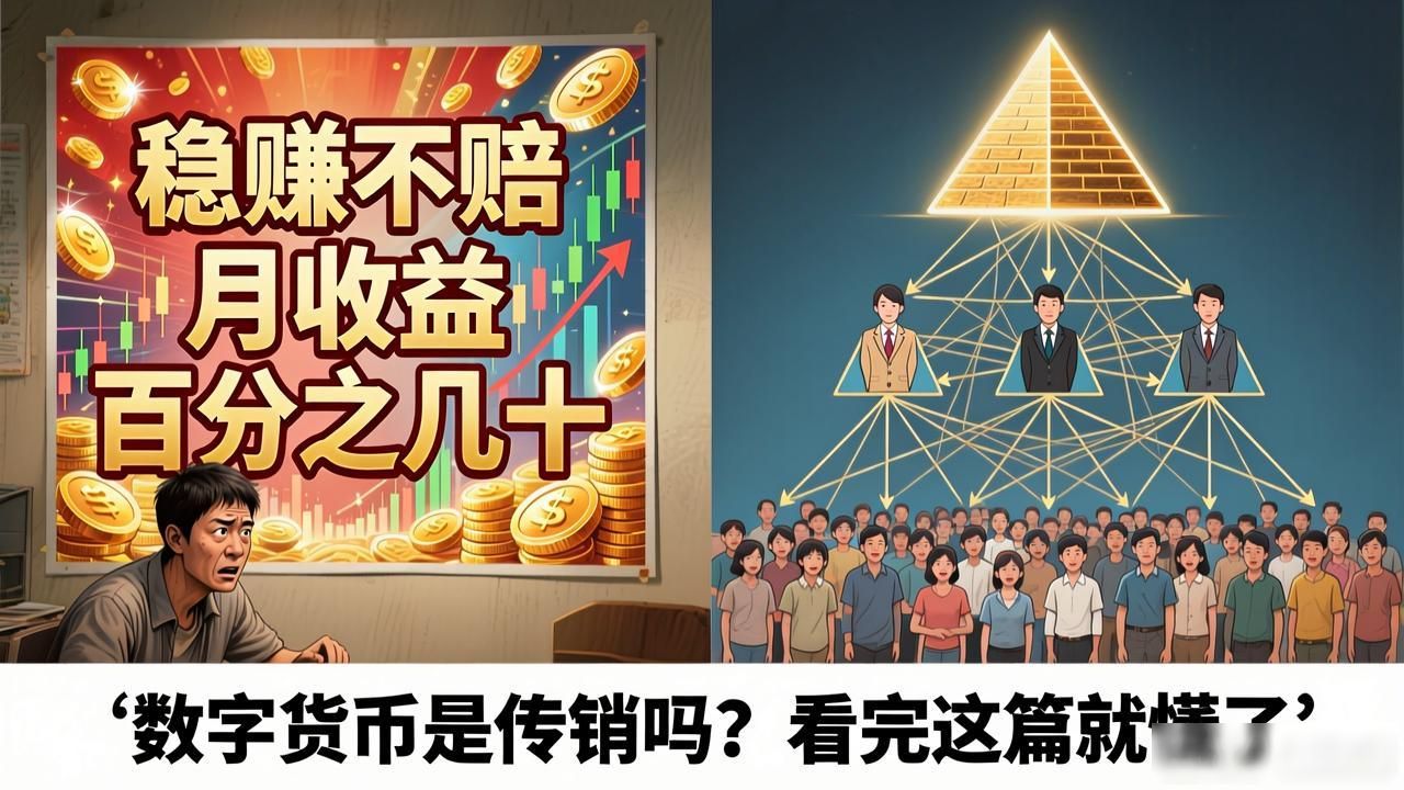 数字货币是传销吗?看完这篇就懂了