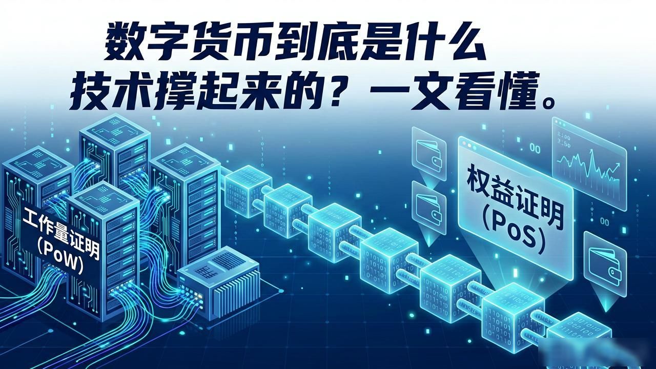 数字货币到底是什么技术撑起来的?一文看懂