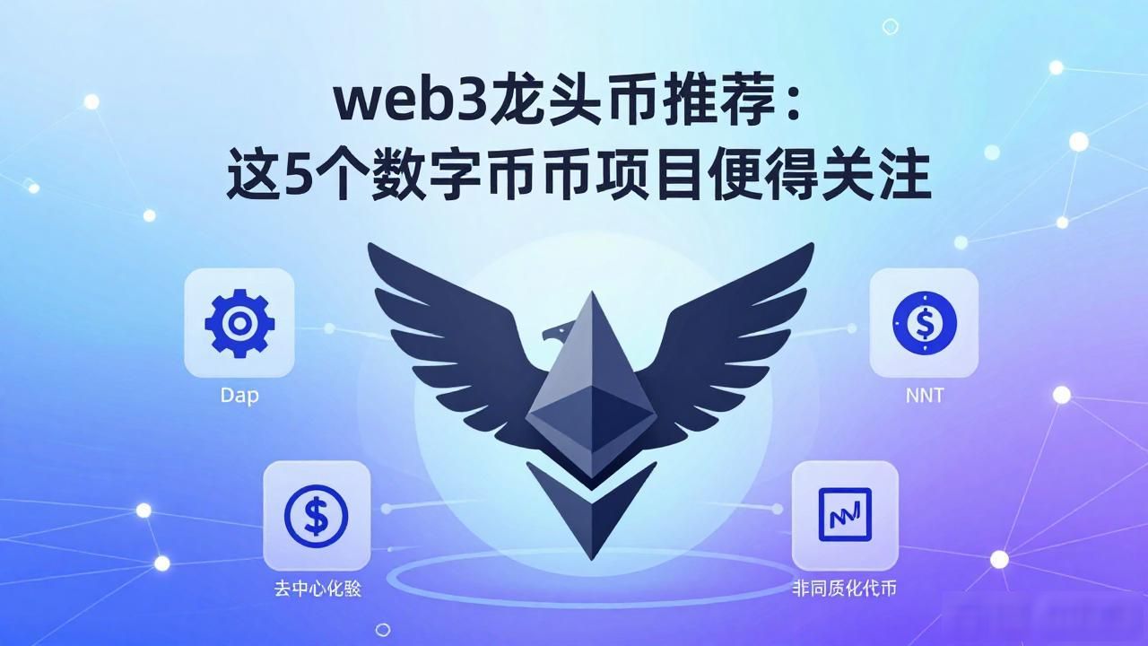 web3龙头币推荐:这5个数字货币项目值得关注