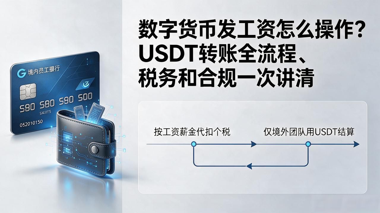 数字货币发工资怎么操作?USDT转账全流程、税务和合规一次讲清