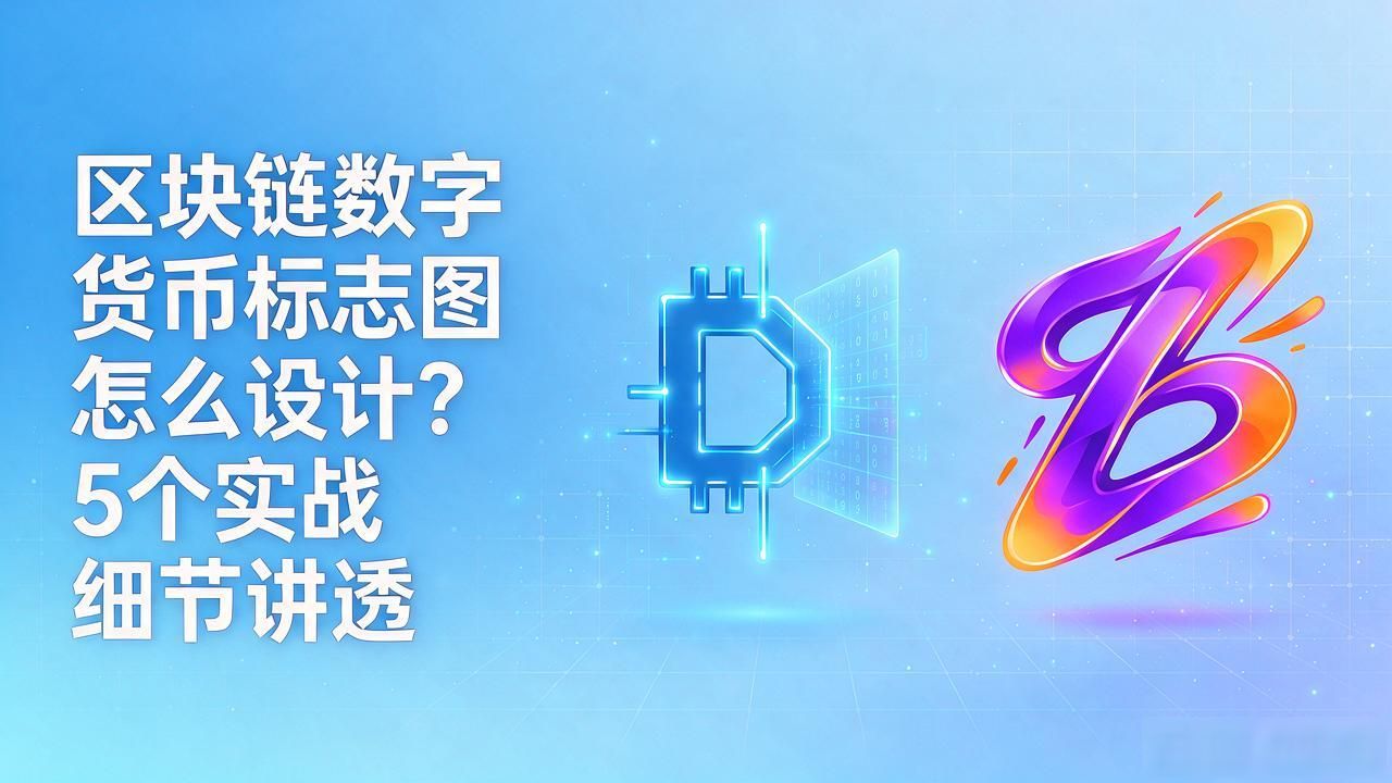 区块链数字货币标志图怎么设计?5个实战细节讲透