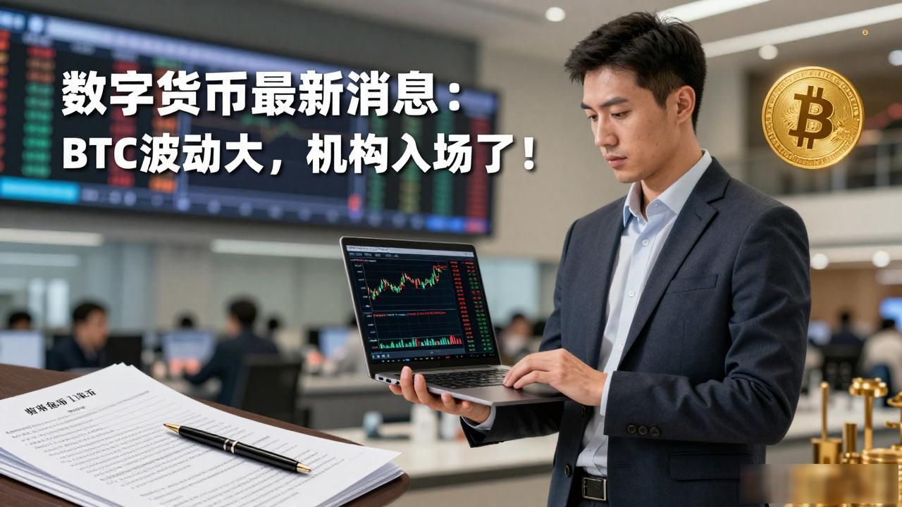 数字货币最新消息:BTC波动大,机构入场了!
