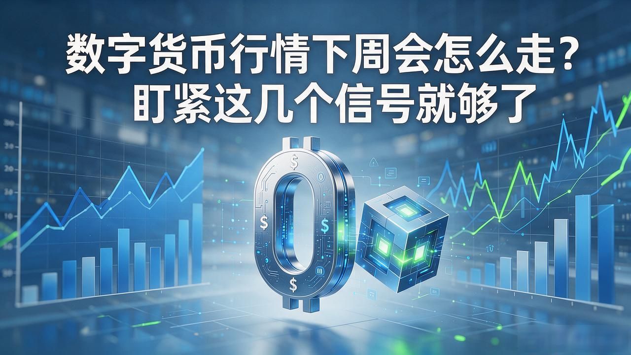 数字货币行情下周会怎么走?盯紧这几个信号就够了