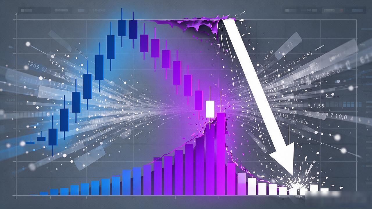 数字货币暴跌画面图,这三根K线我记了整整八年