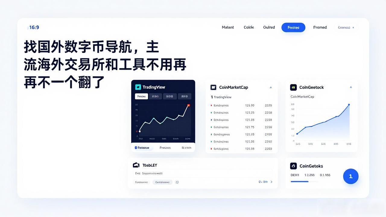 找国外数字货币导航,主流海外交易所和工具不用再一个个翻了