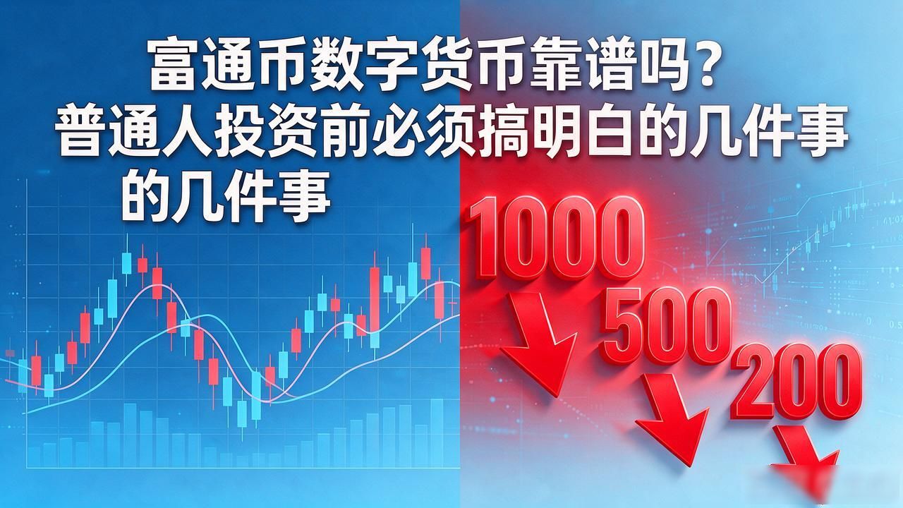 富通币数字货币靠谱吗?普通人投资前必须搞明白的几件事