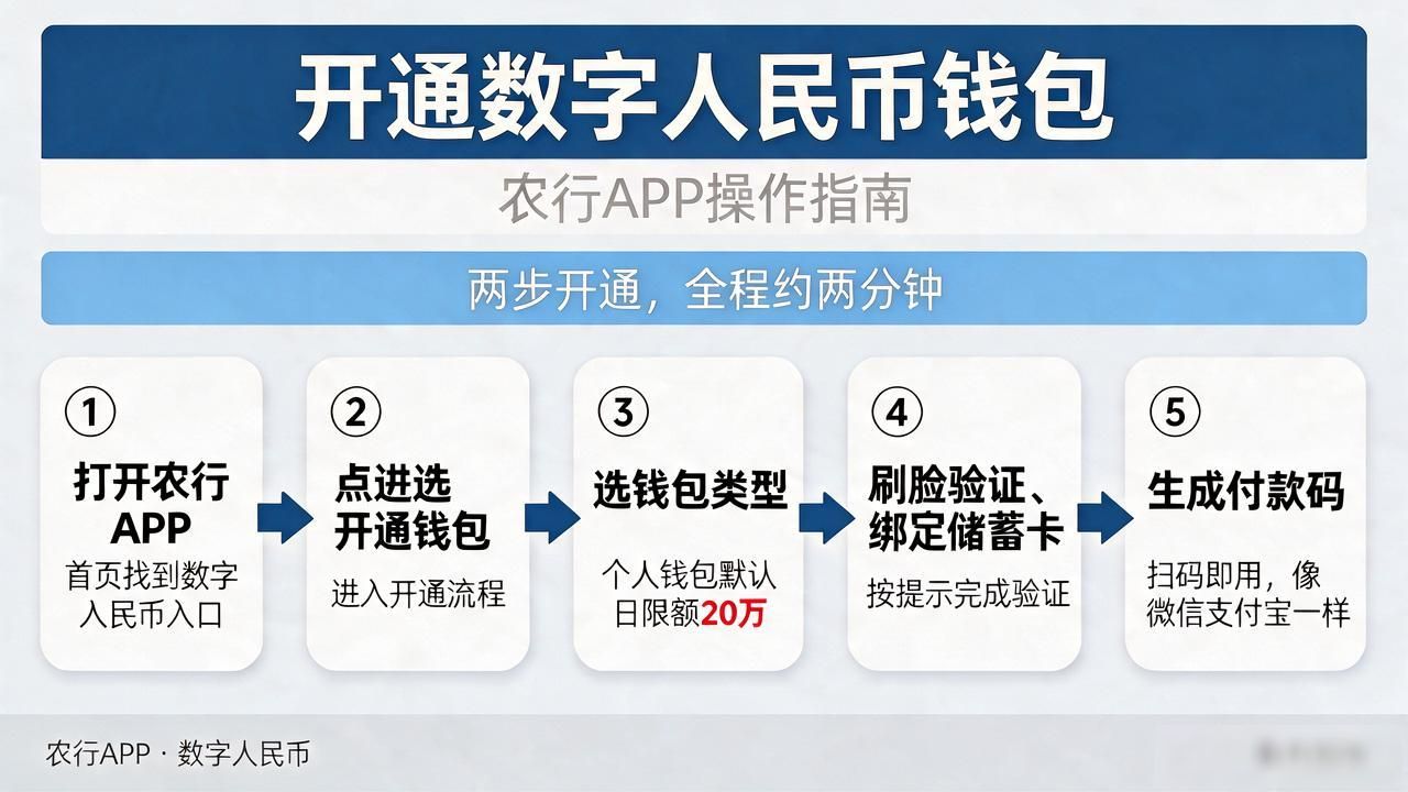 农行数字货币怎么开通?手把手教你三步搞定,看完就能操作