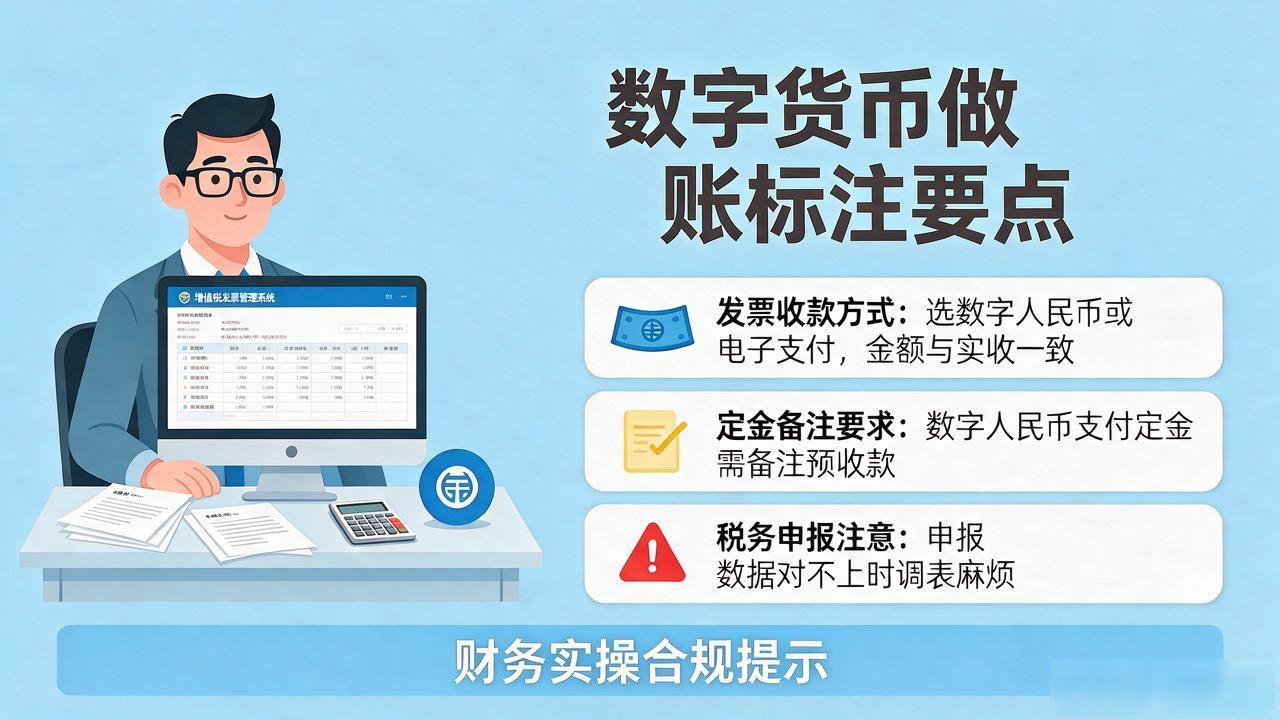 数字货币怎么标注?财务做账实操要点