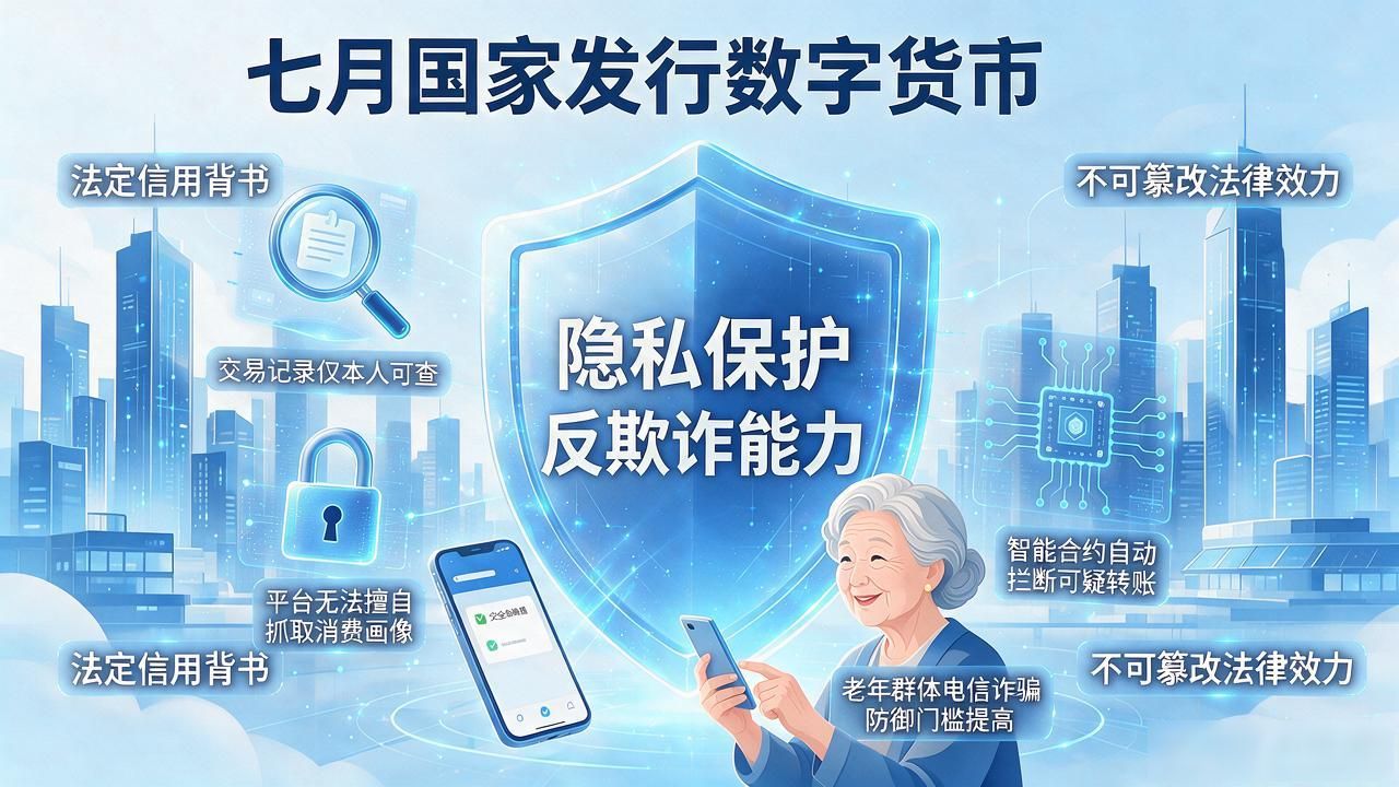 七月国家发行数字货币,普通百姓日常使用有哪些新变化?