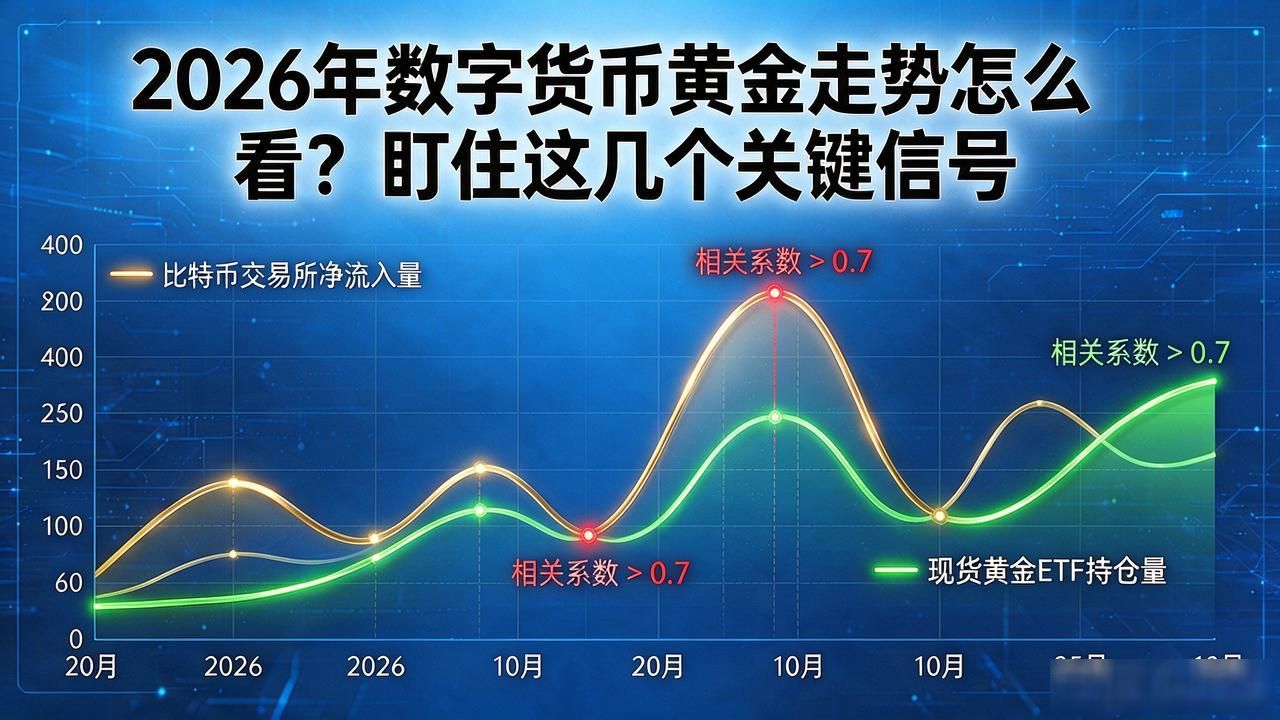 2026年数字货币黄金走势怎么看?盯住这几个关键信号
