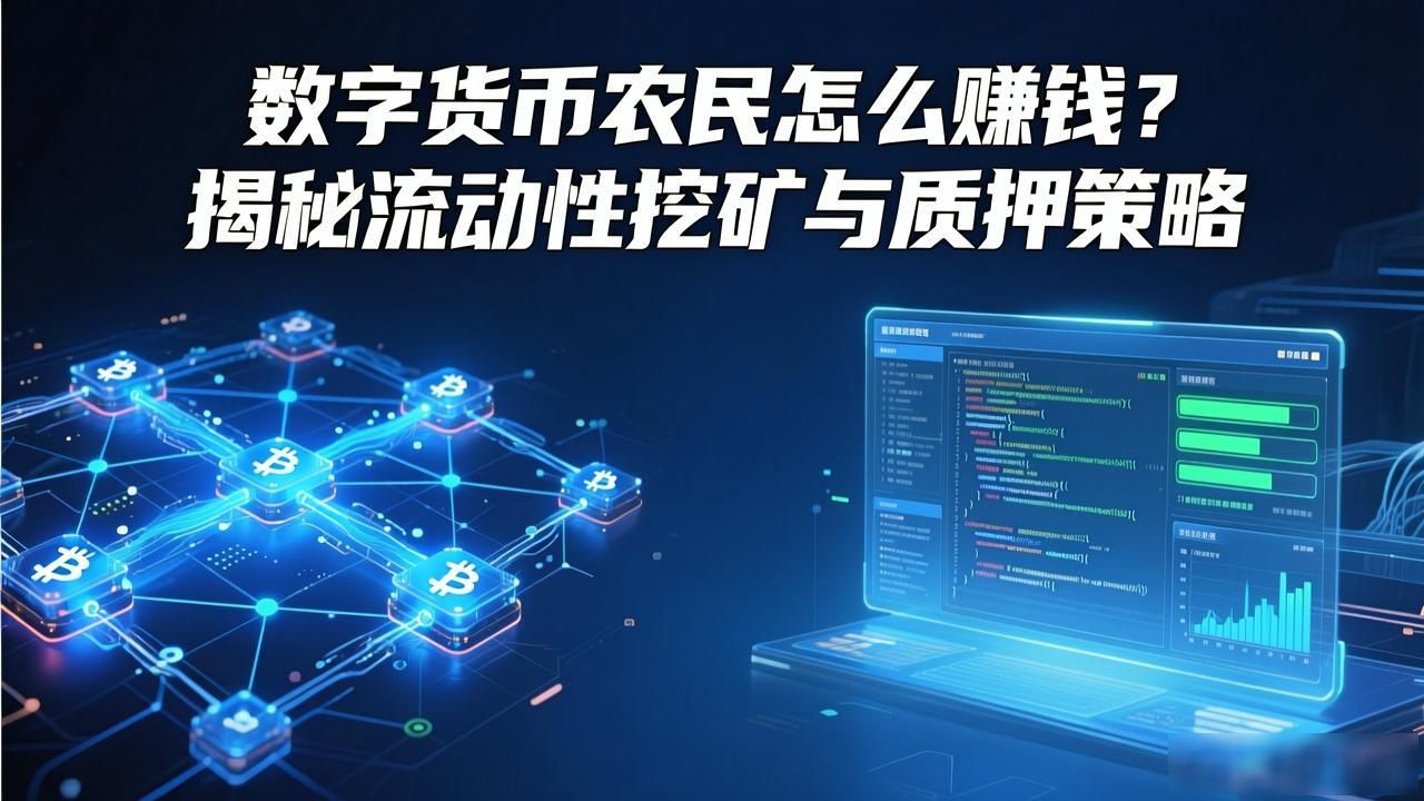 数字货币农民怎么赚钱?揭秘流动性挖矿与质押策略
