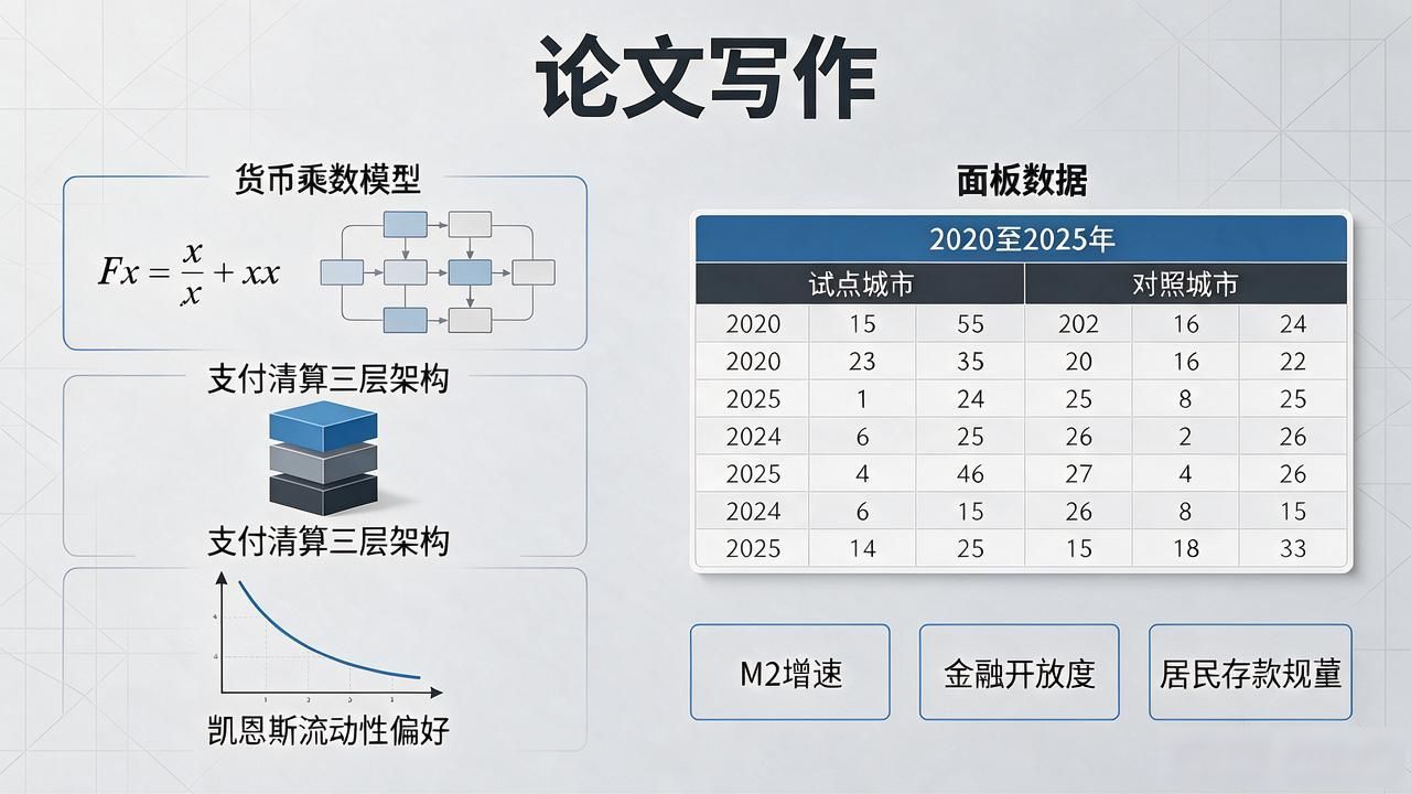 数字货币研究分析论文怎么写?选题方向和实证方法这两块最关键