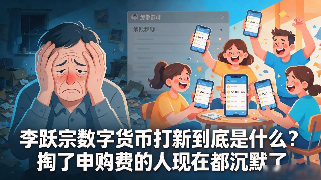 李跃宗数字货币打新到底是什么?掏了申购费的人现在都沉默了
