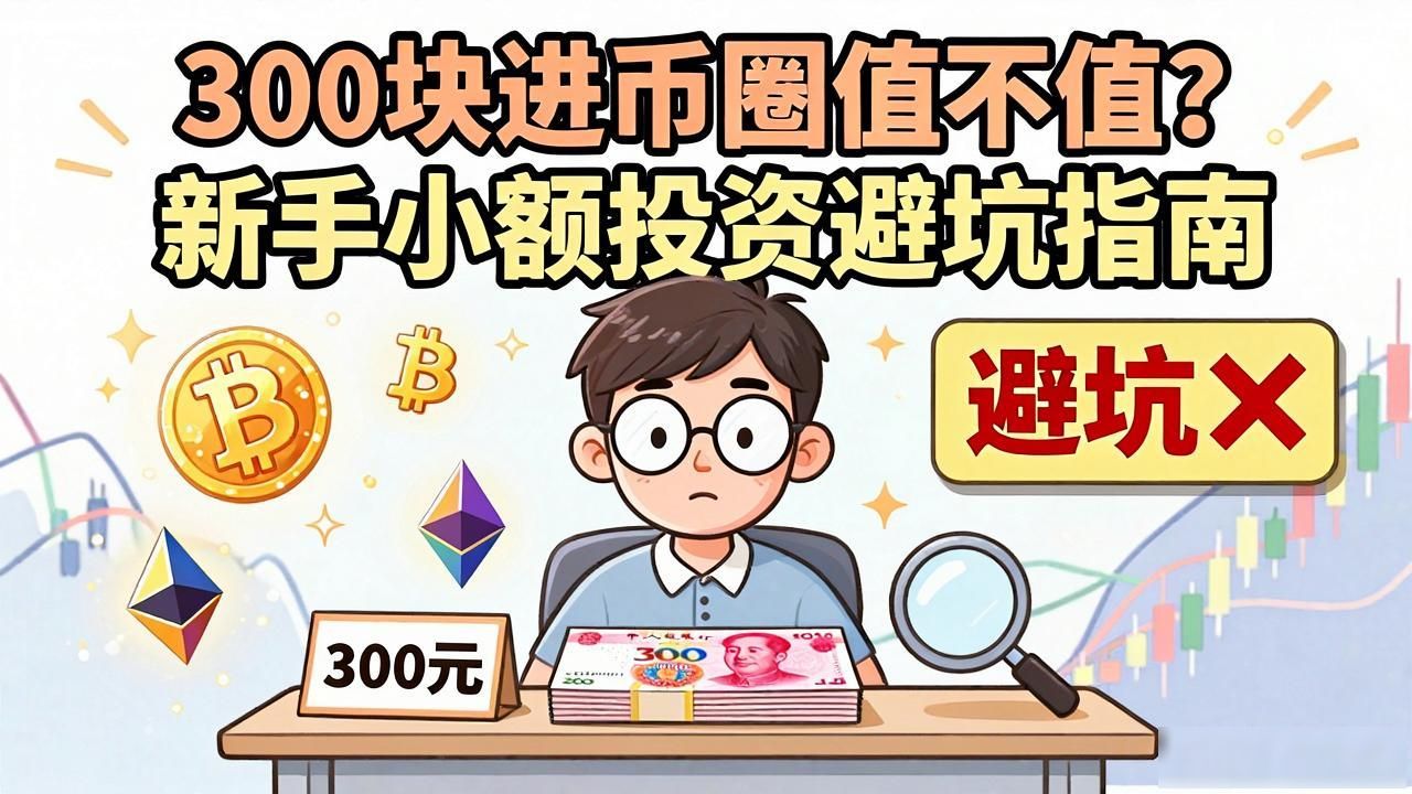 300块进币圈值不值?新手小额投资避坑指南