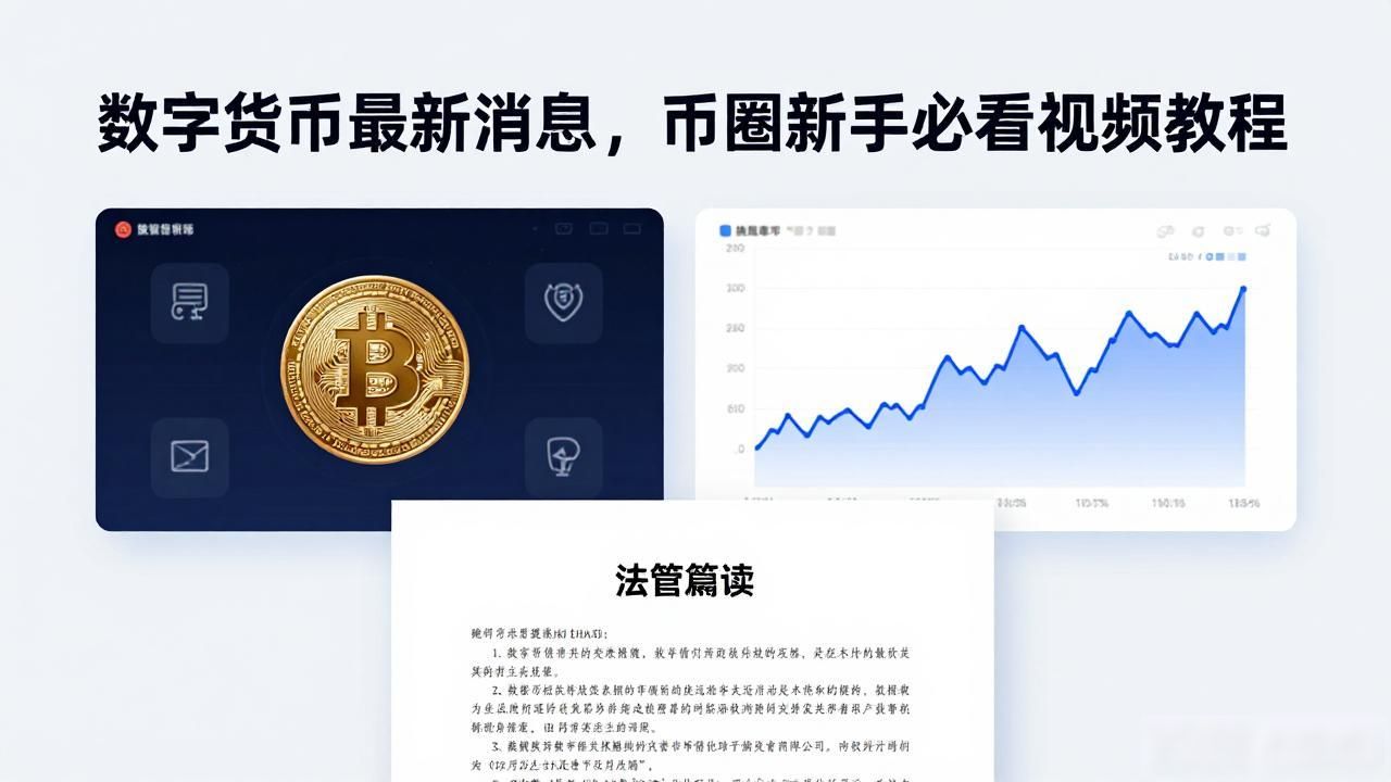 数字货币最新消息,币圈新手必看视频教程