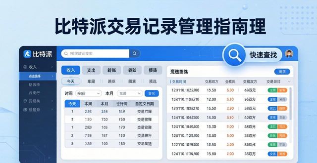 比特派交易记录管理指南