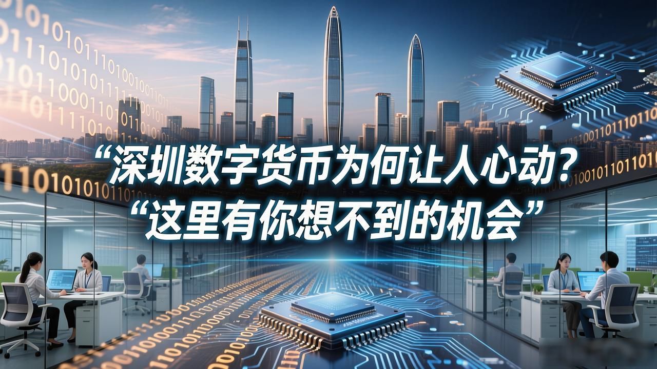 深圳数字货币为何让人心动?这里有你想不到的机会