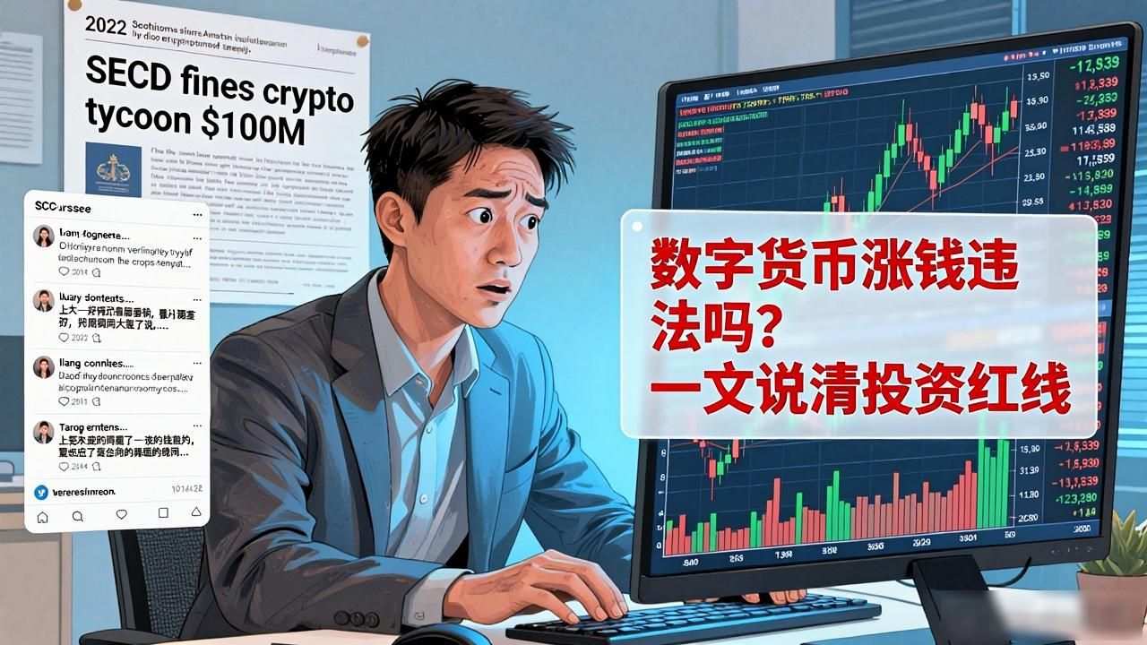 数字货币涨钱违法吗?一文说清投资红线