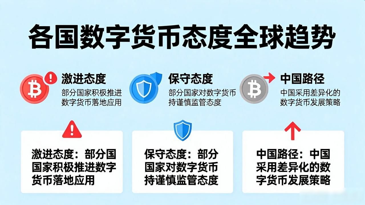 各国对数字货币的态度有多激进?一张图看懂全球趋势