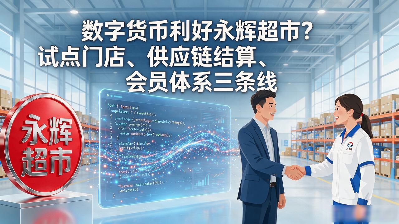数字货币利好永辉超市?试点门店、供应链结算、会员体系三条线