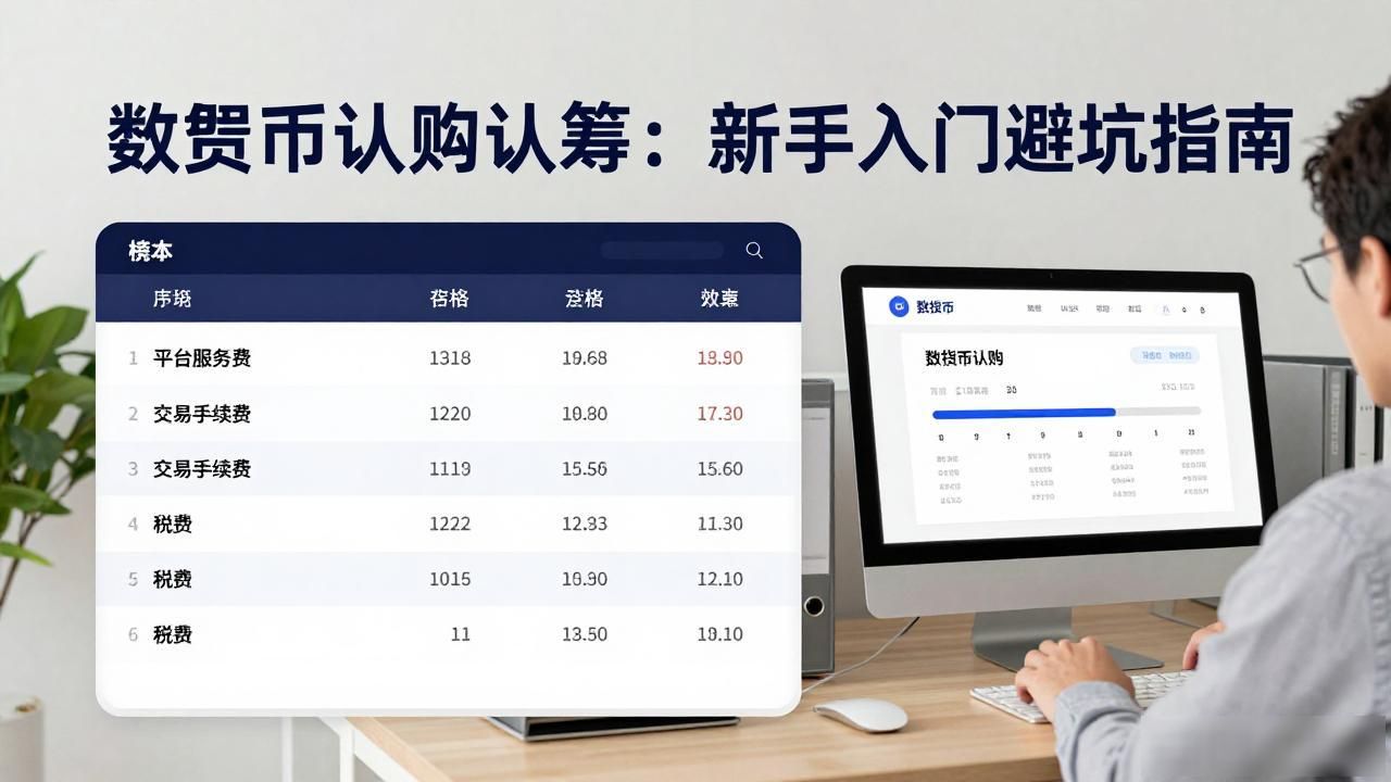 数字货币认购认筹:新手入门避坑指南