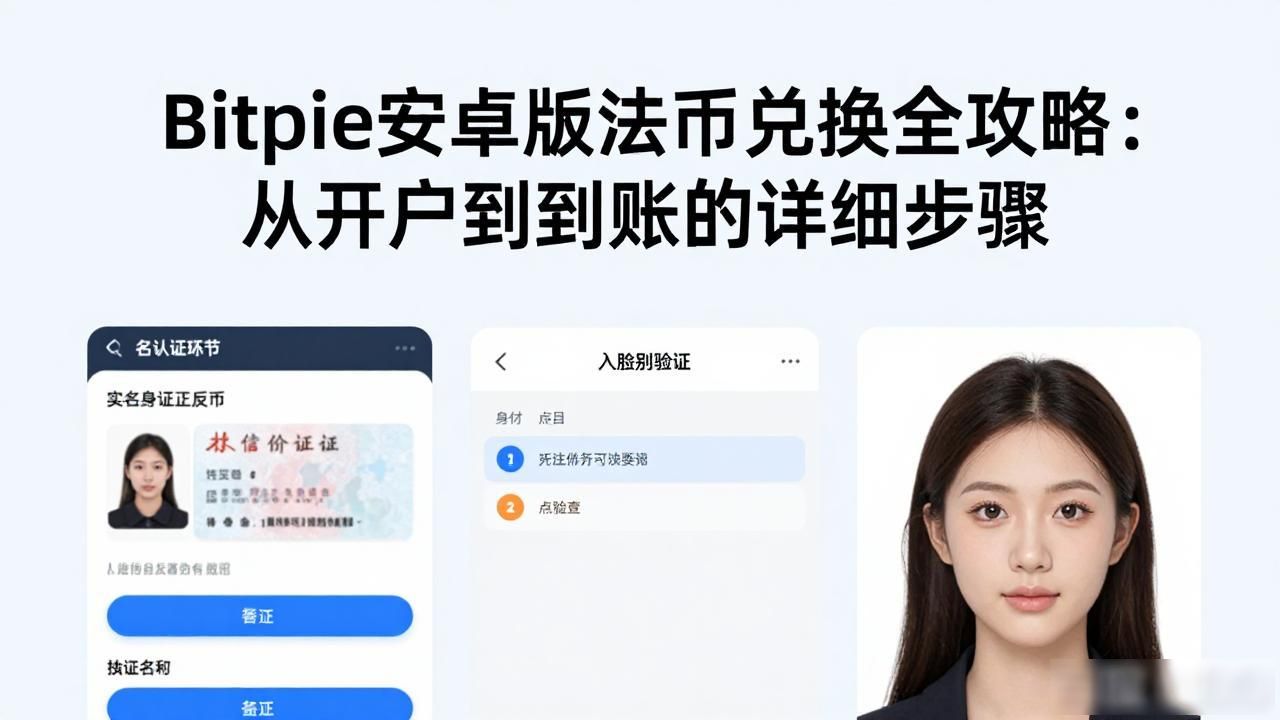 Bitpie安卓版法币兑换全攻略:从开户到到账的详细步骤