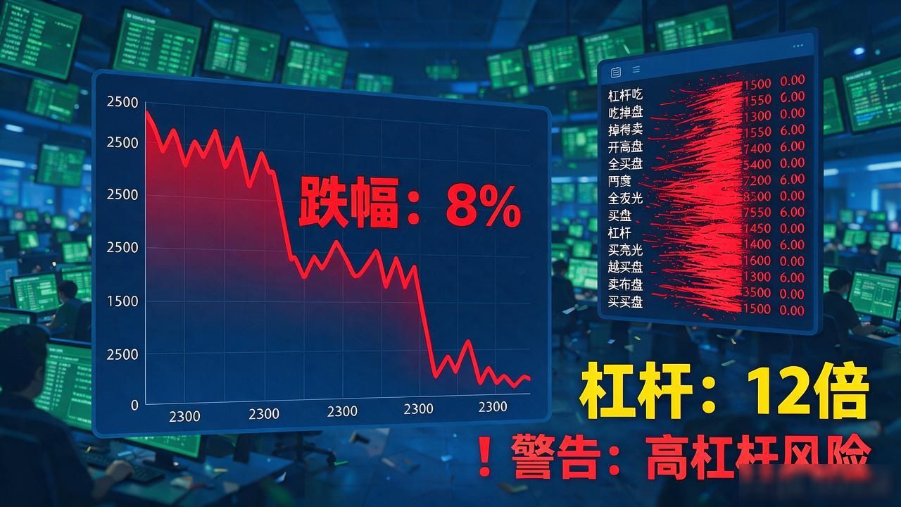 做合约亏多少会爆仓?杠杆越高越容易全亏光
