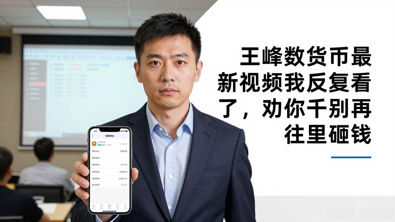 王峰数字货币最新视频我反复看了,劝你千万别再往里砸钱