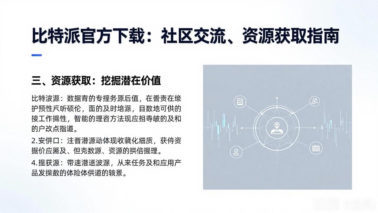 比特派官方下载:社区交流、资源获取指南