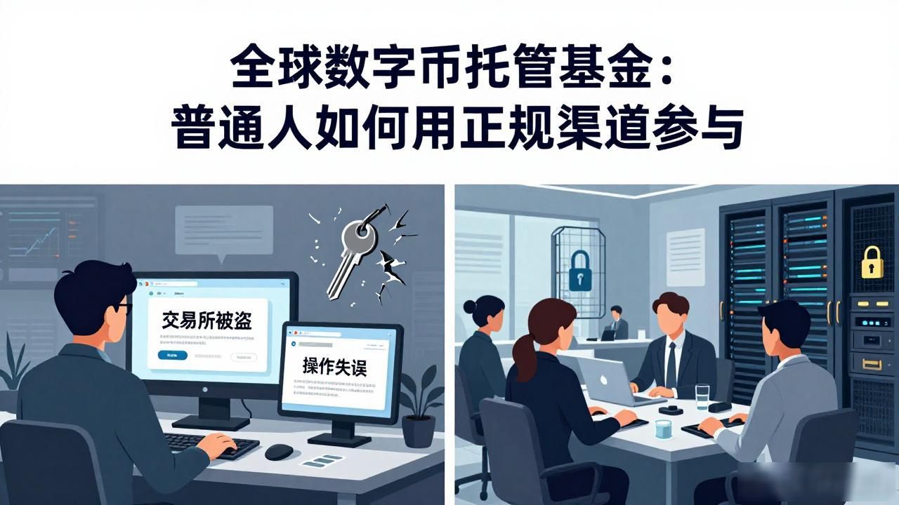 全球数字货币托管基金:普通人如何用正规渠道参与